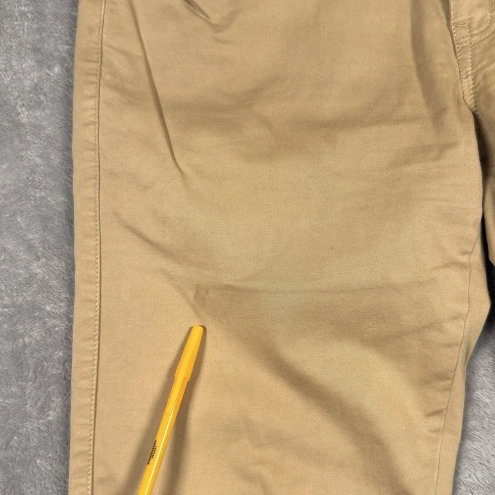 Peter Millar Sateen Stretch‎ 5 Pocket Pants Mens 33x32 Cotton Blend Golf Tan